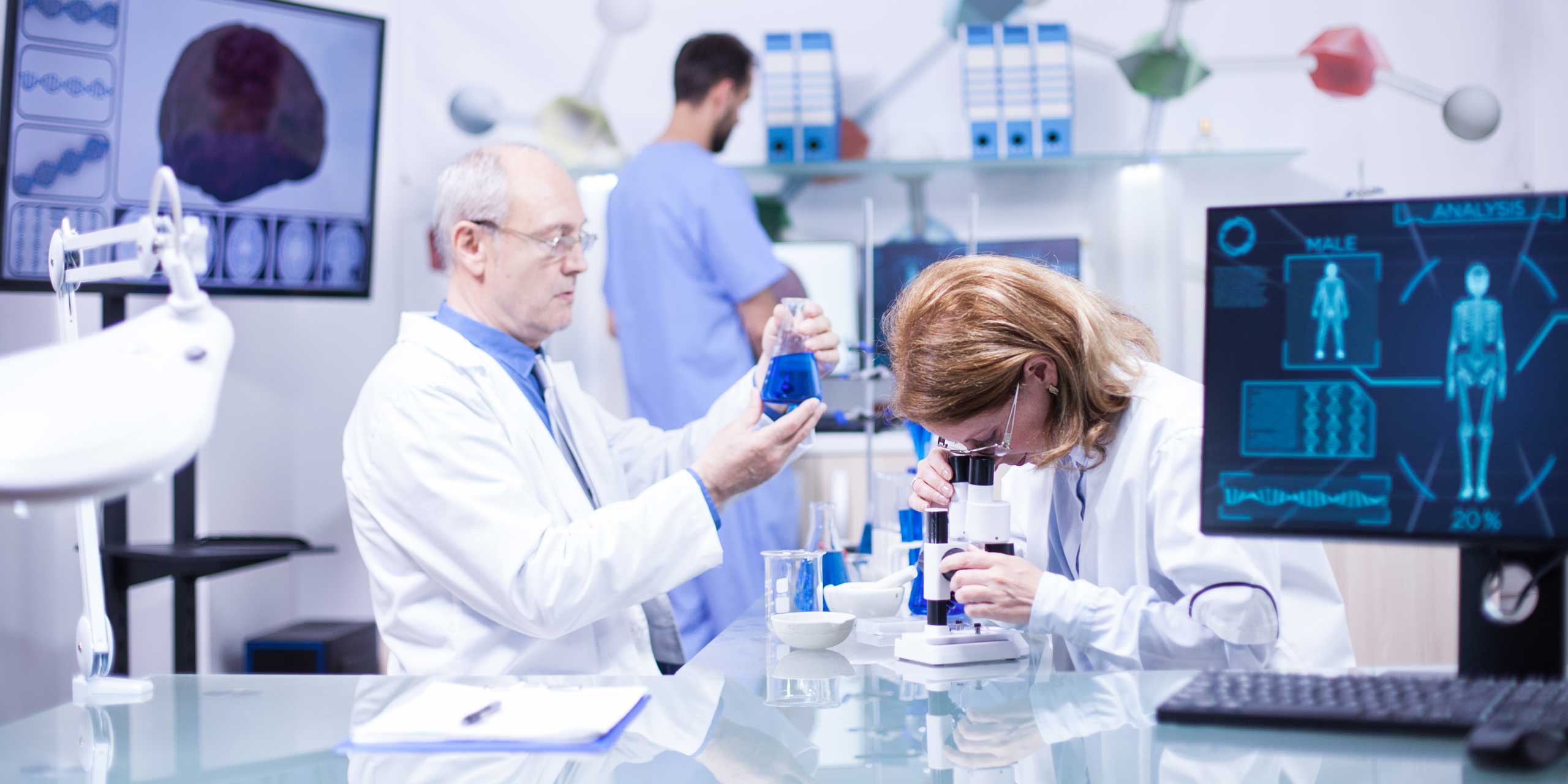 Doctors testing